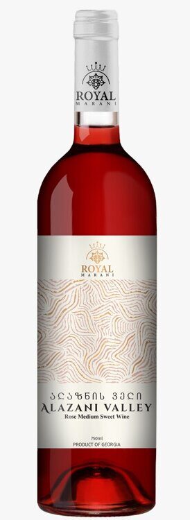 Royal Marani Алазанская долина розовое полусладкое